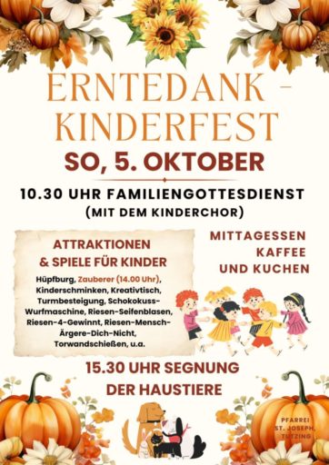 Plakat Erntedankfest 2025 Canva - Veranstaltungen
Aktuelle Artikel