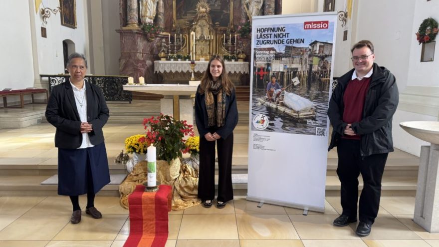 Gottesdienst zur Kirchweih: Ein starkes Zeichen der Hoffnung 1 251012 Kirchweih SrAilyn RN01 - Am Kirchweihsonntag, der in Tutzing bereits am 12. Oktober 2025 gefeiert wurde, stand der Festgottesdienst unter dem Zeichen weltweiter Solidarität. Gastpredigerin Sr. Ailyn von den Good Shepherd Sisters aus Manila war zu Besuch und brachte ein bewegendes Zeugnis ihrer Arbeit mit.