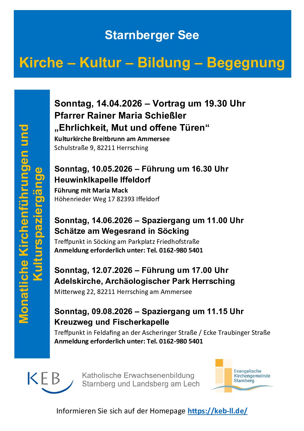2026 Plakat KEB Mai August pdf - Veranstaltungen Aktuelle Artikel