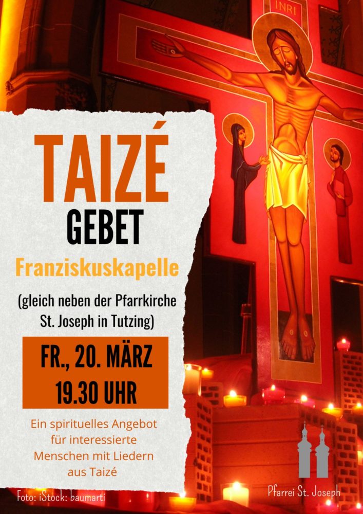 2026 Plakat Taizegebet 20.03.2026 - Veranstaltungen