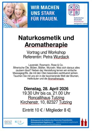 KDFB Aromatherapie - Veranstaltungen Aktuelle Artikel