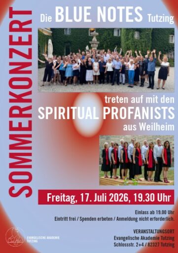Plakat Blue NotesSommerkonzert 2026 - Veranstaltungen Aktuelle Artikel
